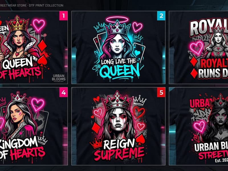 Queen of Hearts design collection preview